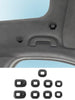 For 2022+ Jeep Grand Cherokee L Roof Speaker&Reading Light Decor Trim RT-TCZ