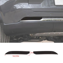 For 2022+ Jeep Grand Cherokee Rear Fog Light Lamp Cover Trim Blackened RT-TCZ