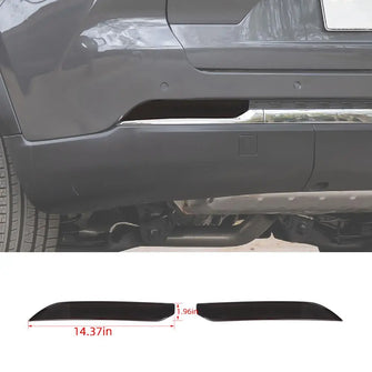 For 2022+ Jeep Grand Cherokee Rear Fog Light Lamp Cover Trim Blackened RT-TCZ