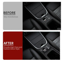 For 2023+ Jeep Avenger Central Cup Holder Control panel Frame Trim RT-TCZ