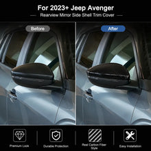 For 2023+ Jeep Avenger Rearview Mirror Side Shell Trim Cover RT-TCZ