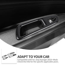 For 2023+ Jeep Avenger Window Switch Lift Frame Button Cover Decor Trim RT-TCZ