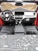 For 2024+ Jeep Wrangler JL 103 x Interior Full Set Decoration Cover Trim Kit White RT-TCZ