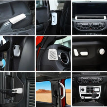For 2024+ Jeep Wrangler JL 103 x Interior Full Set Decoration Cover Trim Kit White RT-TCZ
