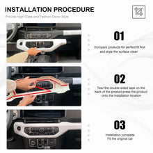 For 2024+ Jeep Wrangler JL 103 x Interior Full Set Decoration Cover Trim Kit White RT-TCZ