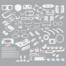 For 2024+ Jeep Wrangler JL 103 x Interior Full Set Decoration Cover Trim Kit White RT-TCZ