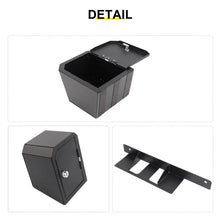 For 2024+ Jeep Wrangler JL 4-Door Version Interior Rear Cargo Safe Box Storage Combination Key Lock RT-TCZ