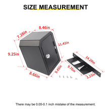 For 2024+ Jeep Wrangler JL 4-Door Version Interior Rear Cargo Safe Box Storage Combination Key Lock RT-TCZ