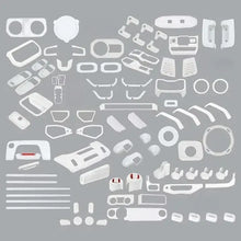 For 2024+ Jeep Wrangler JL 99 x Interior Full Set Decoration Cover Trim Kit White RT-TCZ