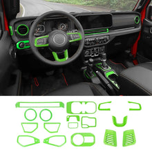 For 2024+ Jeep Wrangler JL/Gladiator JT 17 x Center Console/Roof Decoration Trim Kit RT-TCZ