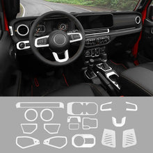For 2024+ Jeep Wrangler JL/Gladiator JT 17 x Center Console/Roof Decoration Trim Kit RT-TCZ