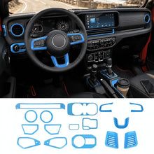 For 2024+ Jeep Wrangler JL/Gladiator JT 17 x Center Console/Roof Decoration Trim Kit RT-TCZ