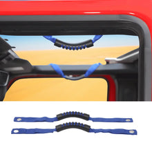For 2024+ Jeep Wrangler JL/Gladiator JT 2 x Roll Bar Grab Handles Roof Top Paracord for Secure Grip, Essential Interior Accessories RT-TCZ