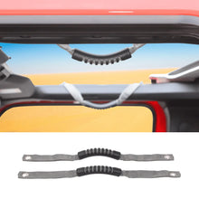 For 2024+ Jeep Wrangler JL/Gladiator JT 2 x Roll Bar Grab Handles Roof Top Paracord for Secure Grip, Essential Interior Accessories RT-TCZ