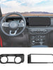 For 2024+ Jeep Wrangler JL/Gladiator JT 2x Dashboard Trim + Navigation Panel Cover Kit RT-TCZ