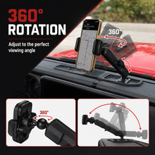 For 2024+ Jeep Wrangler JL/Gladiator JT Car Mobile Phone Mount Stand Holder RT-TCZ