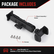 For 2024+ Jeep Wrangler JL/Gladiator JT Car Mobile Phone Mount Stand Holder RT-TCZ