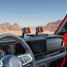 For 2024+ Jeep Wrangler JL/Gladiator JT Dash Tray With Phone Holder Storage Box (2 Set) RT-TCZ
