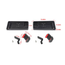 For 2024+ Jeep Wrangler JL/Gladiator JT Dash Tray With Phone Holder Storage Box (2 Set) RT-TCZ