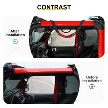 For 2024+ Jeep Wrangler JL/Gladiator JT Front Roll Bar Grab Handles Grip Handle Accessories (2 pcs) RT-TCZ