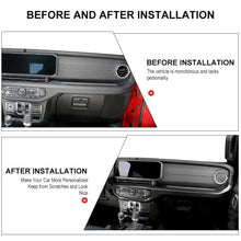 For 2024+ Jeep Wrangler JL/Gladiator JT Headlight & Air Conditioning Control & Passenger Handle Panel Trim RT-TCZ