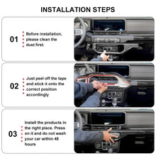 For 2024+ Jeep Wrangler JL/Gladiator JT Headlight & Air Conditioning Control & Passenger Handle Panel Trim RT-TCZ