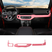 For 2024+ Jeep Wrangler JL/Gladiator JT Headlight & Air Conditioning Control & Passenger Handle Panel Trim RT-TCZ