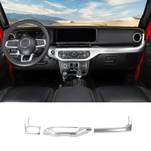 For 2024+ Jeep Wrangler JL/Gladiator JT Headlight & Air Conditioning Control & Passenger Handle Panel Trim RT-TCZ