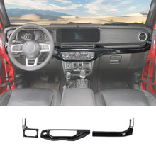 For 2024+ Jeep Wrangler JL/Gladiator JT Headlight & Air Conditioning Control & Passenger Handle Panel Trim RT-TCZ