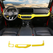 For 2024+ Jeep Wrangler JL/Gladiator JT Headlight & Air Conditioning Control & Passenger Handle Panel Trim RT-TCZ