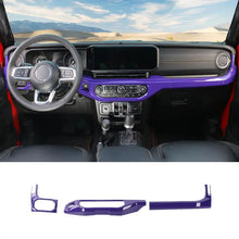 For 2024+ Jeep Wrangler JL/Gladiator JT Headlight & Air Conditioning Control & Passenger Handle Panel Trim RT-TCZ