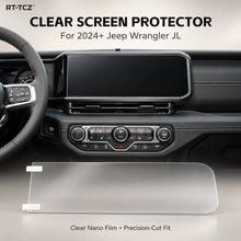 For 2024+ Jeep Wrangler JL Gladiator JT Navigation Screen Protector Clear Center Touch Screen Film RT-TCZ