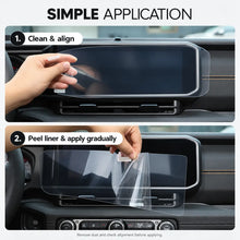 For 2024+ Jeep Wrangler JL Gladiator JT Navigation Screen Protector Clear Center Touch Screen Film RT-TCZ
