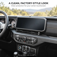 For 2024+ Jeep Wrangler JL Gladiator JT Navigation Screen Protector Clear Center Touch Screen Film RT-TCZ