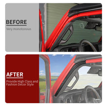 For 2024+ Jeep Wrangler JL/Gladiator JT New Front Door Weather Strip Seal Trim Kit RT-TCZ