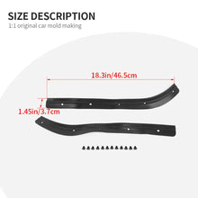 For 2024+ Jeep Wrangler JL/Gladiator JT New Front Door Weather Strip Seal Trim Kit RT-TCZ