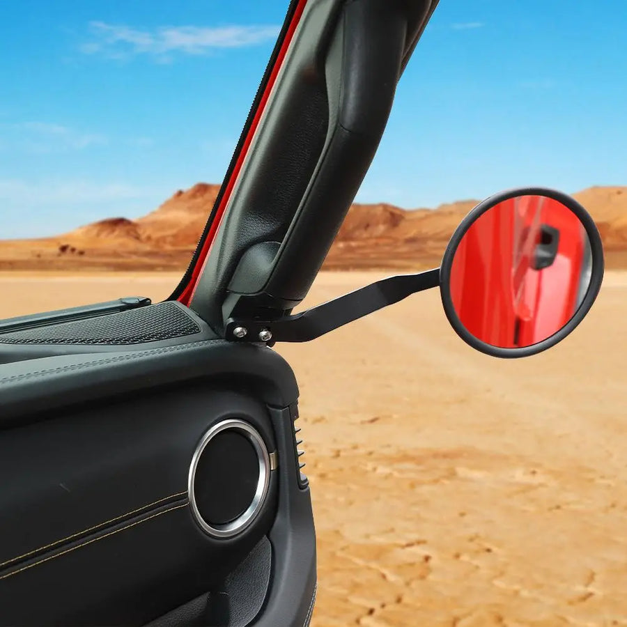 RT-TCZ Side Rearview Mirror A-pillar Grab Handle Rear View Mirror