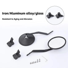 For 2024+ Jeep Wrangler JL/Gladiator JT Side Rearview Mirror A-pillar Grab Handle Rear View Mirror Black RT-TCZ