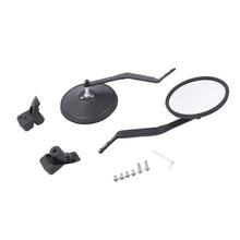 For 2024+ Jeep Wrangler JL/Gladiator JT Side Rearview Mirror A-pillar Grab Handle Rear View Mirror Black RT-TCZ