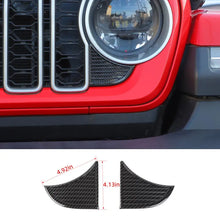 For 2024+ Jeep Wrangler JL/Gladiator JT Side Triangle Grill Trim Covers RT-TCZ