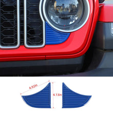 For 2024+ Jeep Wrangler JL/Gladiator JT Side Triangle Grill Trim Covers RT-TCZ