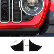 For 2024+ Jeep Wrangler JL/Gladiator JT Side Triangle Grill Trim Covers RT-TCZ