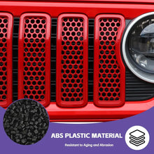 For 2024+ Jeep Wrangler JL/Gladiator JT Upgrade Front Honeycomb Mesh Grille Inserts Trim RT-TCZ