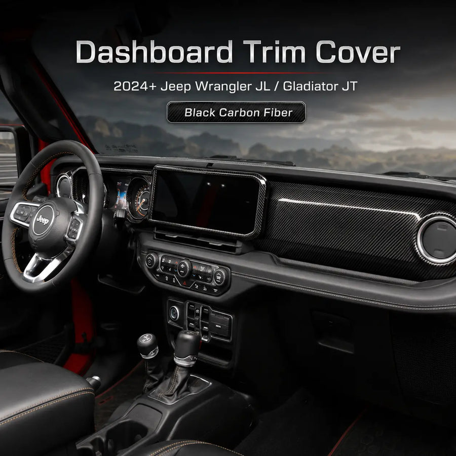 For Jeep Wrangler JL/Gladiator JT 2024+ Dashboard & Navigation