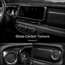 For 2024+ Jeep Wrangler JL JLU/Gladiator JT Dashboard & Navigation Panel Trim Cover Kit RT-TCZ