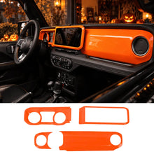 For 2024+ Jeep Wrangler JL JLU/Gladiator JT Dashboard & Navigation Panel Trim Cover Kit RT-TCZ