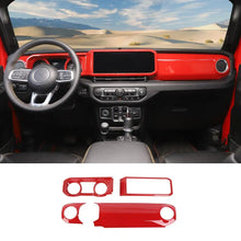 For 2024+ Jeep Wrangler JL JLU/Gladiator JT Dashboard & Navigation Panel Trim Cover RT-TCZ
