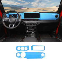 For 2024+ Jeep Wrangler JL JLU/Gladiator JT Dashboard & Navigation Panel Trim Cover RT-TCZ