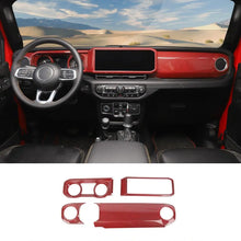 For 2024+ Jeep Wrangler JL JLU/Gladiator JT Dashboard & Navigation Panel Trim Cover RT-TCZ