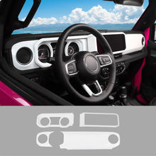 For 2024+ Jeep Wrangler JL JLU/Gladiator JT Dashboard & Navigation Panel Trim Cover RT-TCZ